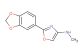 2-(2H-1,3-benzodioxol-5-yl)-N-methyl-1,3-oxazol-4-amine