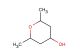 2,6-dimethyloxan-4-ol