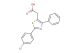 2-[2-(4-chlorophenyl)-4-phenyl-1,3-thiazol-5-yl]acetic acid