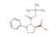 (4S)-3-[(tert-butoxy)carbonyl]-2-phenyl-1,3-thiazolidine-4-carboxylic acid