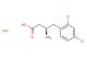 (3R)-3-amino-4-(2,4-dichlorophenyl)butanoic acid hydrochloride