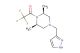 1-[(2R,6S)-2,6-dimethyl-4-[(1H-pyrazol-3-yl)methyl]piperazin-1-yl]-2,2,2-trifluoroethan-1-one