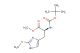 methyl (S)-2-((tert-butoxycarbonyl)amino)-3-(2-(methylthio)-1H-imidazol-4-yl)propanoate