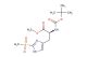 methyl (S)-2-((tert-butoxycarbonyl)amino)-3-(2-(methylsulfonyl)-1H-imidazol-4-yl)propanoate