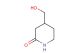 4-(hydroxymethyl)piperidin-2-one