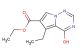 ethyl 5-ethyl-4-hydroxypyrrolo[2,1-f][1,2,4]triazine-6-carboxylate