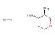 trans-3-methyloxan-4-amine hydrochloride