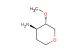 (3S,4R)-3-methoxyoxan-4-amine