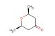 cis-2,6-dimethyloxan-4-one