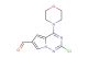 2-chloro-4-(morpholin-4-yl)pyrrolo[2,1-f][1,2,4]triazine-6-carbaldehyde