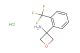 3-(2-(trifluoromethyl)phenyl)oxetan-3-amine hydrochloride