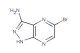 5-bromo-1H-pyrazolo[3,4-b]pyrazin-3-amine