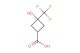 3-hydroxy-3-(trifluoromethyl)cyclobutane-1-carboxylic acid