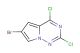 6-bromo-2,4-dichloropyrrolo[2,1-f][1,2,4]triazine