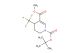 1-tert-butyl 3-methyl 4-(trifluoromethyl)-5,6-dihydropyridine-1,3(4H)-dicarboxylate