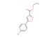 ethyl 5-(4-bromophenyl)isoxazole-3-carboxylate