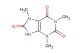 1,3,7-trimethyl-1H-purine-2,6,8(3H,7H,9H)-trione