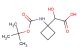 2-(1-((tert-butoxycarbonyl)amino)cyclobutyl)-2-hydroxyacetic acid