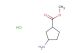 trans-methyl 3-aminocyclopentanecarboxylate hydrochloride