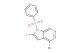 1-(phenylsulfonyl)-4-bromo-2-iodo-6-azaindole