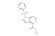 1-(phenylsulfonyl)-2-iodo-5-azaindole-4-carboxylic acid methyl ester