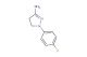 1-(4-fluorophenyl)-4,5-dihydro-1H-pyrazol-3-amine