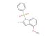 1-(phenylsulfonyl)-2-iodo-4-methoxy-7-azaindole