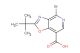 4-bromo-2-(tert-butyl)oxazolo-[4,5-c]pyridine-7-carboxylic acid