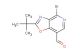 4-bromo-2-(tert-butyl)oxazolo-[4,5-c]pyridine-7-carbaldehyde