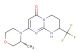 8-((R)-3-methylmorpholino)-2-(trifluoromethyl)-3,4-dihydro-1H-pyrimido[1,2-a]pyrimidin-6(2H)-one