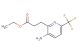 ethyl 3-(3-amino-6-(trifluoromethyl)pyridin-2-yl)propanoate