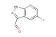 5-fluoro-1H-pyrazolo[3,4-b]pyridine-3-carbaldehyde