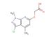 2-[(3-chloro-1,4-dimethyl-1H-pyrazolo[3,4-b]pyridin-6-yl)oxy]-acetic acid