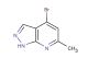 4-bromo-6-methyl-1H-pyrazolo[3,4-b]pyridine