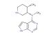 N-methyl-N-((3S,4S)-4-methylpiperidin-3-yl)-7H-pyrrolo[2,3-d]pyrimidin-4-amine