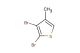 2,3-dibromo-4-methylthiophene