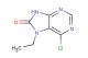 6-chloro-7-ethyl-7H-purin-8(9H)-one