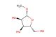 (2R,3S,4R,5R)-2-(hydroxymethyl)-5-methoxytetrahydrofuran-3,4-diol