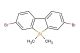 3,7-dibromo-5,5-dimethyl-5H-dibenzo[b,d]silole