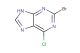 2-bromo-6-chloro-9H-purine