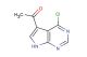 5-acetyl-4-chloro-7H-pyrrolo[2,3-d]pyrimidine