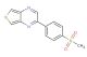 2-(4-(methylsulfonyl)phenyl)thieno[3,4-b]pyrazine