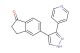 5-(3-(pyridin-4-yl)-1H-pyrazol-4-yl)-2,3-dihydro-1H-inden-1-one