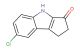 7-chloro-1,2-dihydrocyclopenta[b]indol-3(4H)-one