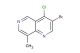 3-bromo-4-chloro-8-methyl-1,6-naphthyridine