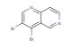 3,4-dibromo-1,6-naphthyridine