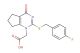 2-(2-((4-fluorobenzyl)thio)-4-oxo-4,5,6,7-tetrahydro-1H-cyclopenta[d]pyrimidin-1-yl)acetic acid