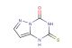 2-Thioxo-2,3-dihydropyrazolo[1,5-a][1,3,5]triazin-4(1H)-one