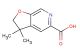 2,3-dihydro-3,3-dimethylfuro[2,3-c]pyridine-5-carboxylic acid