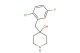 4-(2-chloro-5-fluorobenzyl)piperidin-4-ol